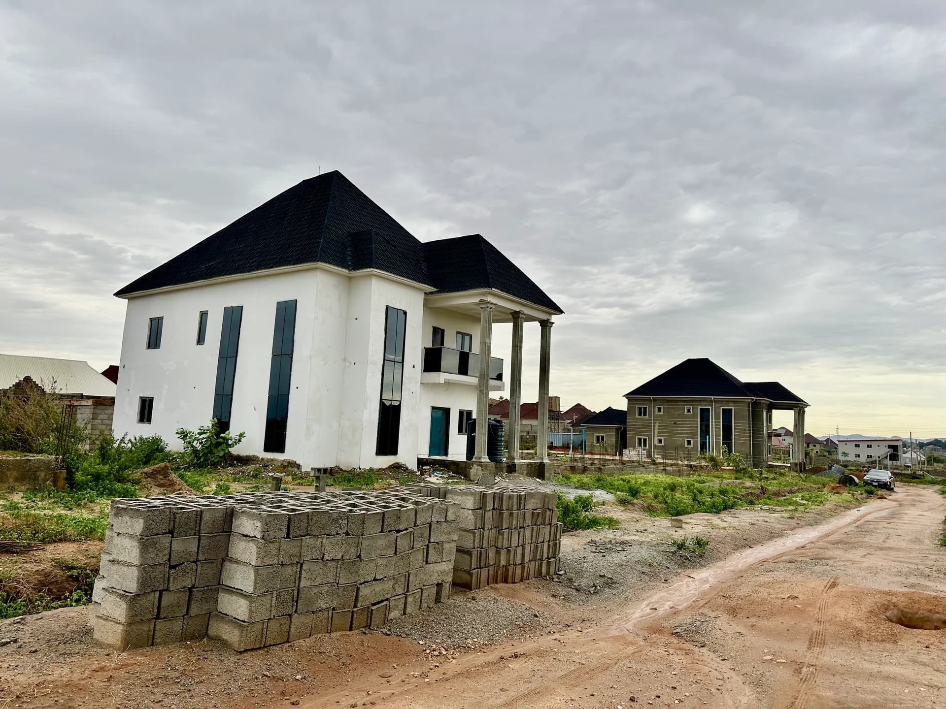 White Minimalist Smart Duplexes